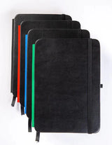 UNDATED NOTE BOOK & PLANNER- Black Cover ( Lined , Blank , Dotted )
