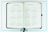 40% Off Bundle - 3 DOTS Monthly Planner & Notebook 2026- Lined Pages