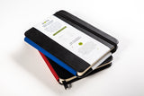 Yearly Planner & Notebook 2026 - Black Cover - Dotted Pages