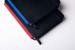 UNDATED NOTE BOOK &PLANNER  - Black Cover - Dotted Pages