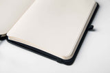 Yearly Planner & Notebook 2026 - Black Cover - Dotted Pages